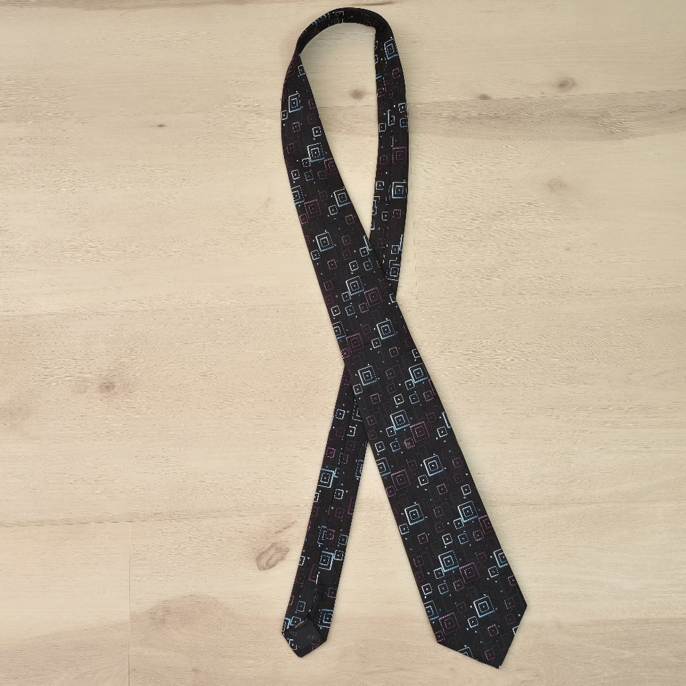 Bellissimo necktie 100% Silk made In canada